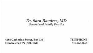 Appointment card M0703