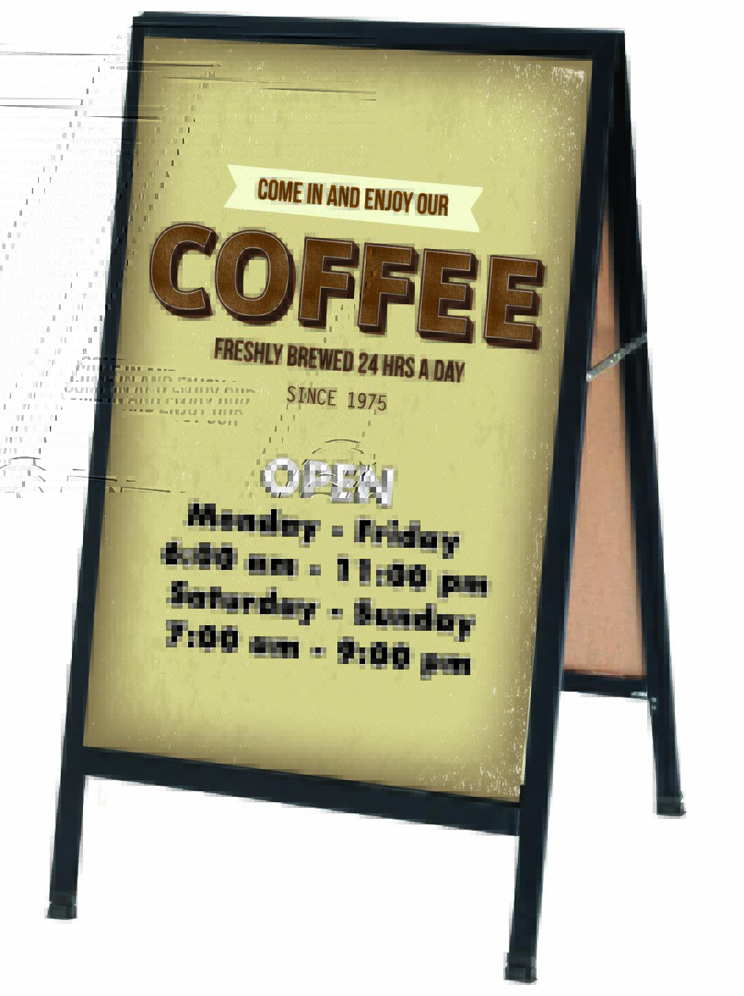 A frame signs offer big value advertising for small budgets A frame signs offer big value advertising for small budgets