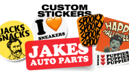 Variety of stickers