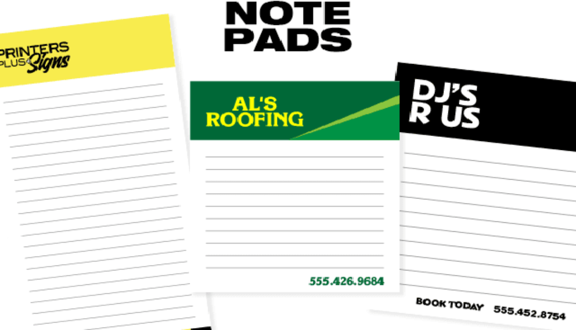 3 NotePads
