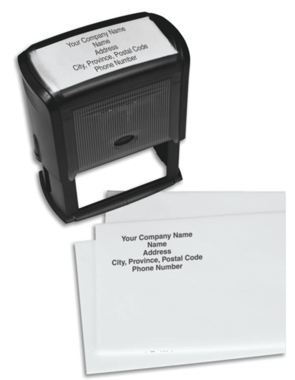self inking stamp